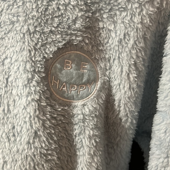 Derek Heart light blue plush sweatshirt - Picture 4 of 6